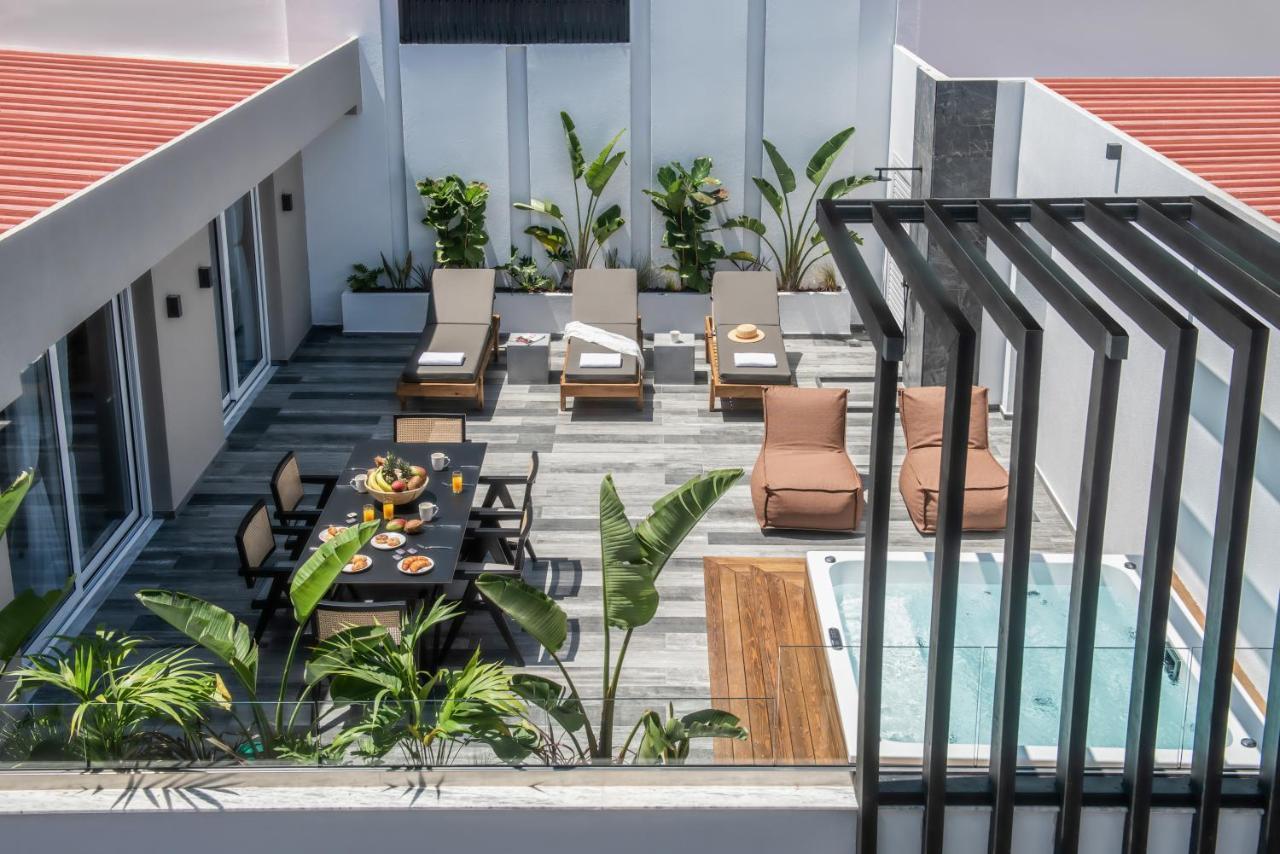 Maison Aqua Suite With Private Mini Pool Jacuzzi Hersonissos  Exterior foto